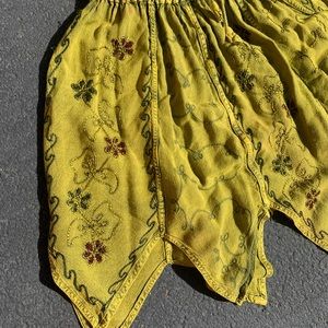 light green pixie skirt